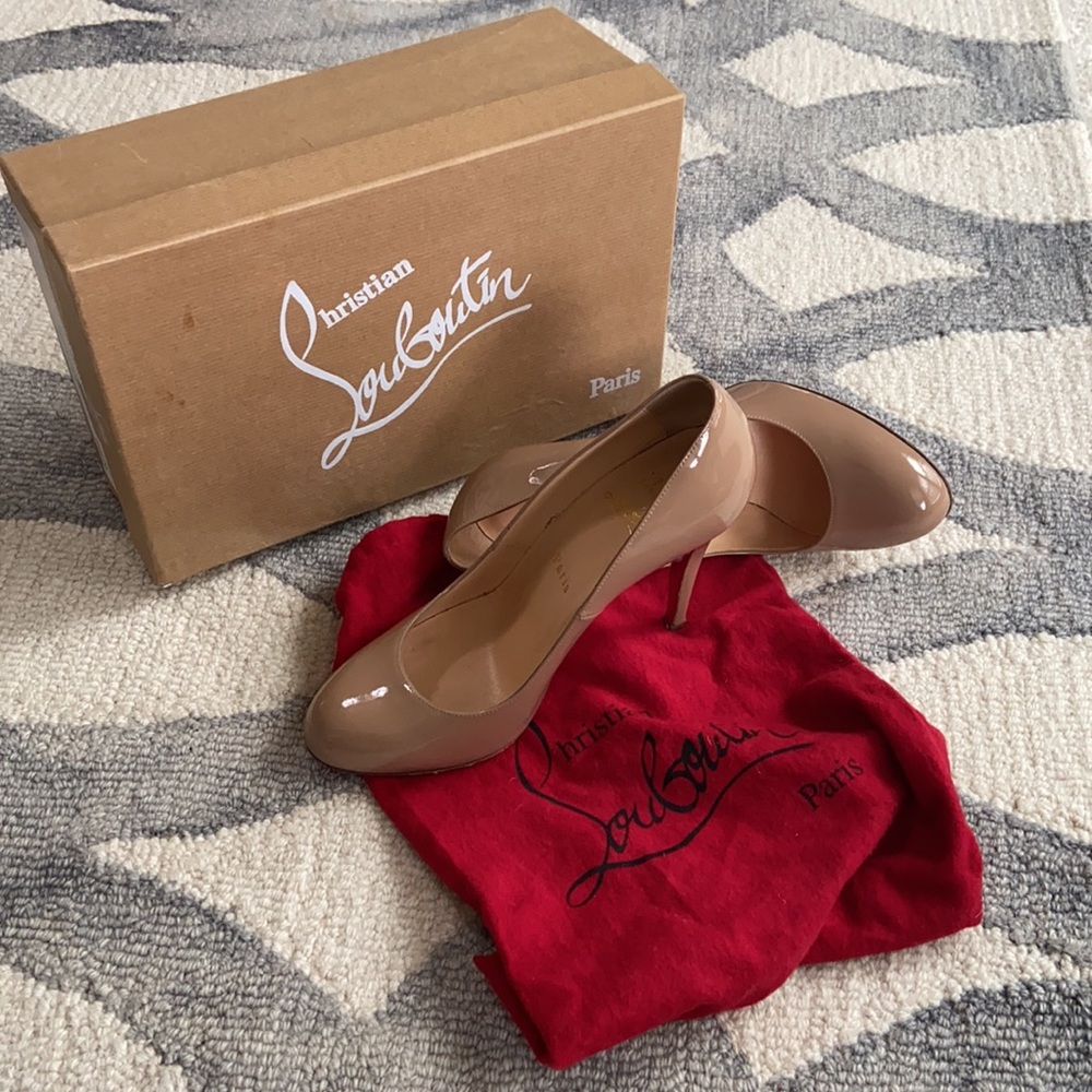 Christian Louboutin Ron Ron 100 Patent Calf